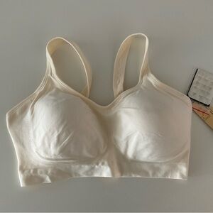 TRUEKIND® Daily Comfort Wireless Shaper Bra (with Hook & Eye) in Beige XL